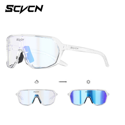Photochromic Cycling Sunglasses MTB Glasses Road Bike Cycling UV400 Goggles Men Women Outdoor Bicycle Sports Eyewear New