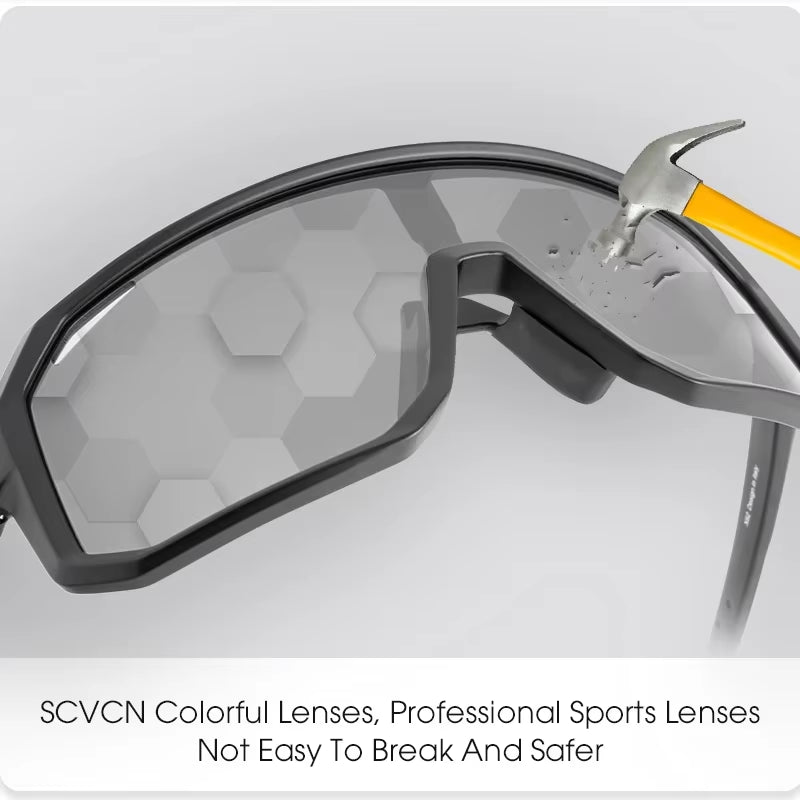 Photochromic Cycling Sunglasses MTB Glasses Road Bike Cycling UV400 Goggles Men Women Outdoor Bicycle Sports Eyewear New